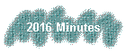 2016 Minutes