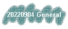 20220904 General